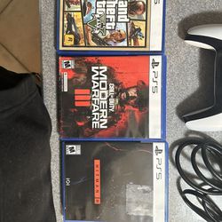 Ps5 With 4 Games