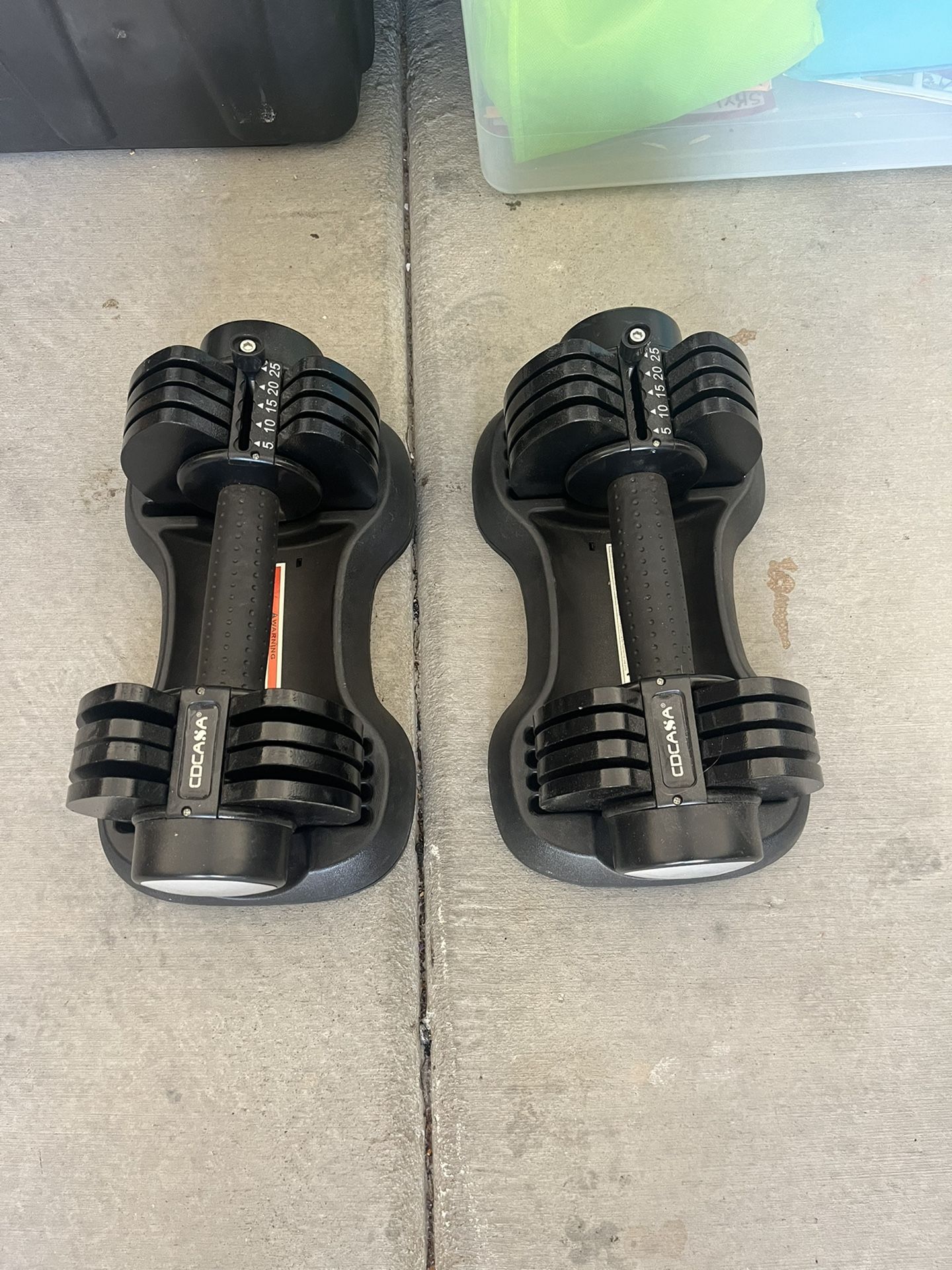 Dumbbells Adjustable