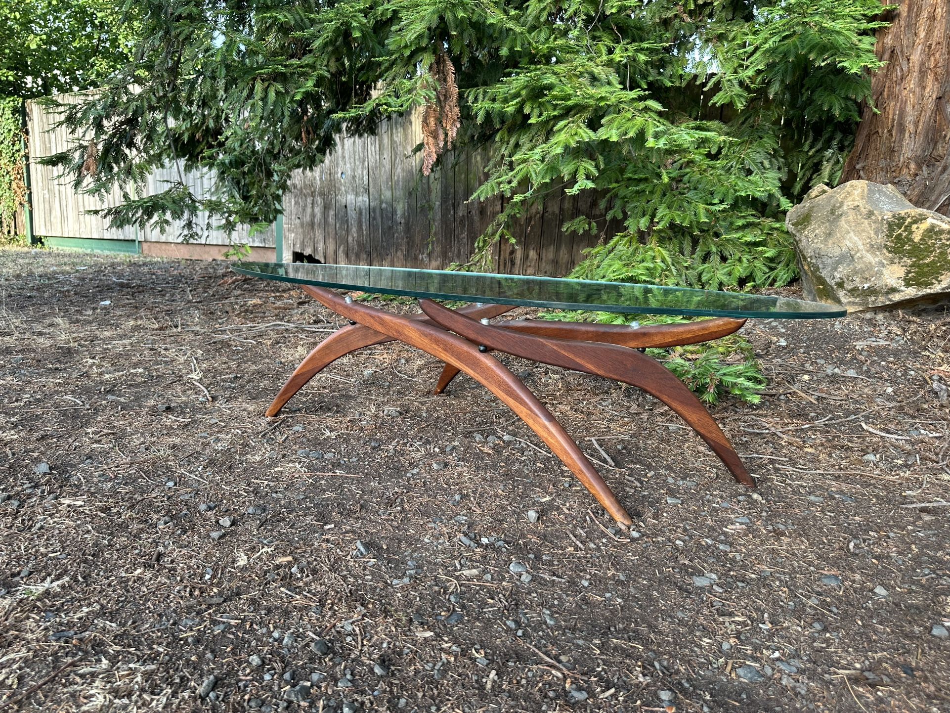 Vintage Walnut Coffee Table