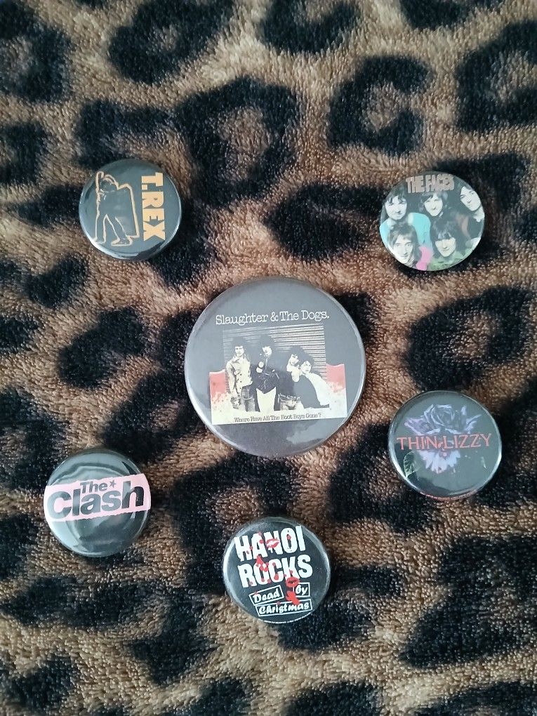 Rock N Roll And Punk Pins