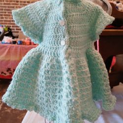 Handmade Crochet 18" Doll Clothes 