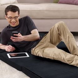 Folding Foam Foldable Portable Triple Section Lounge Usable In Different Positions