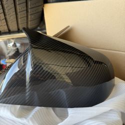 New Carbon Mirror Cap For Model 3 