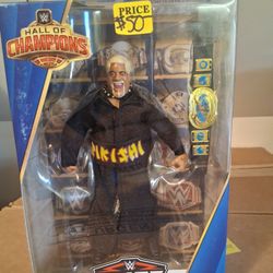 W W E HALL OF CHAMPIONS ELITE SERIES , RIKISHI , COLLECTIBLE ACTION FIGURES