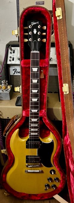 2025 Gibson ‘61 SG Standard TV Yellow All Original Played Twice
