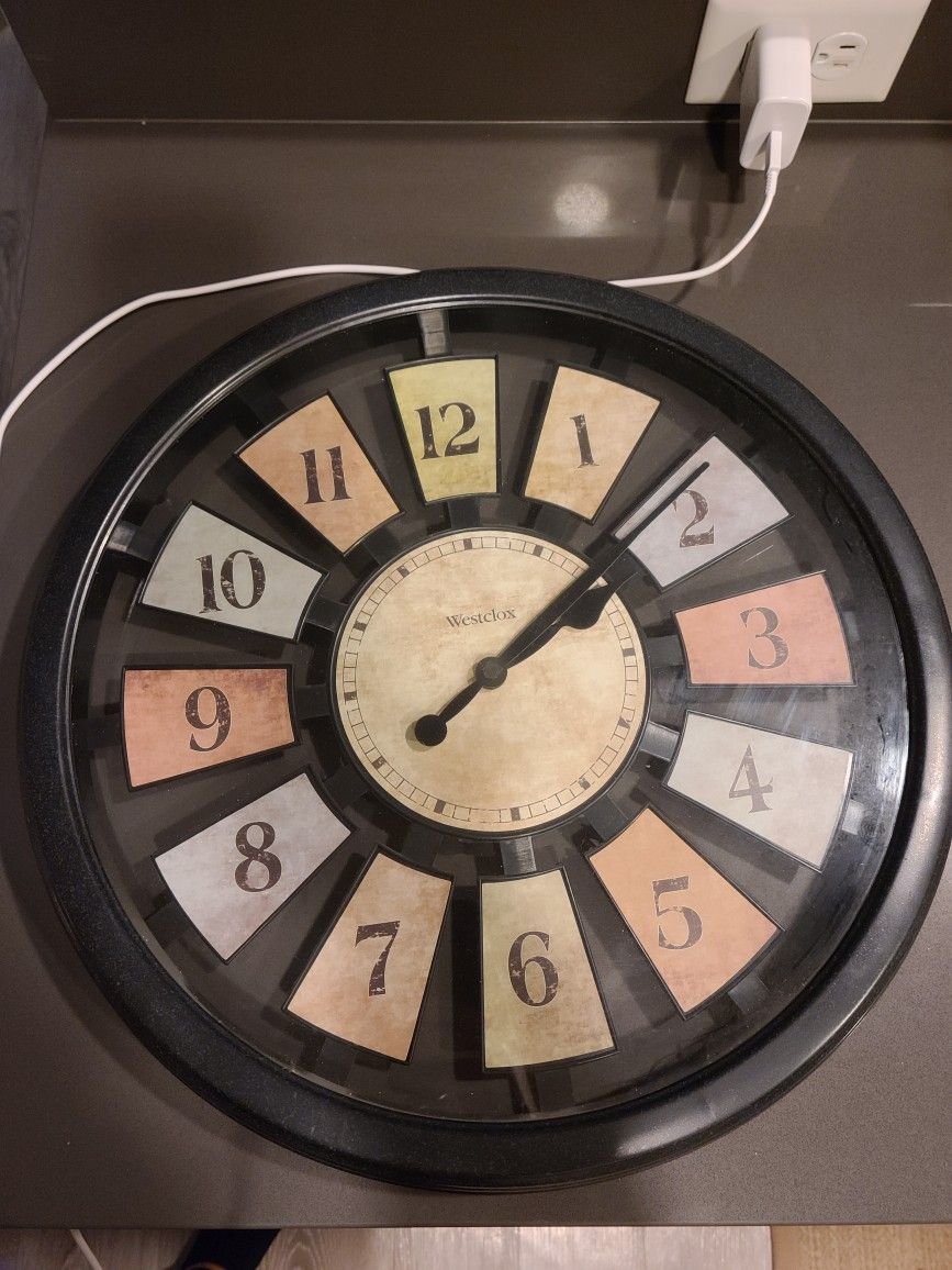 Wall Clock of colors