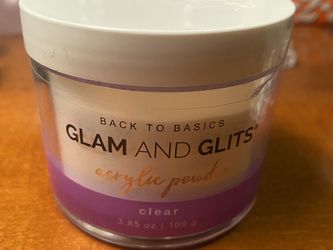 Acrylic Nail Powder 3.8oz - Clear - Hardly Used