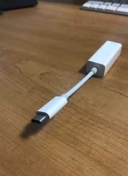 APPLE THUNDERBOLT TO GIGABIT ETHERNET ADAPTER 