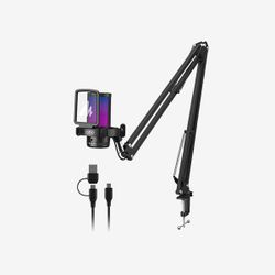 Maono Gamerwave Condenser USB Gaming RGB Microphone 