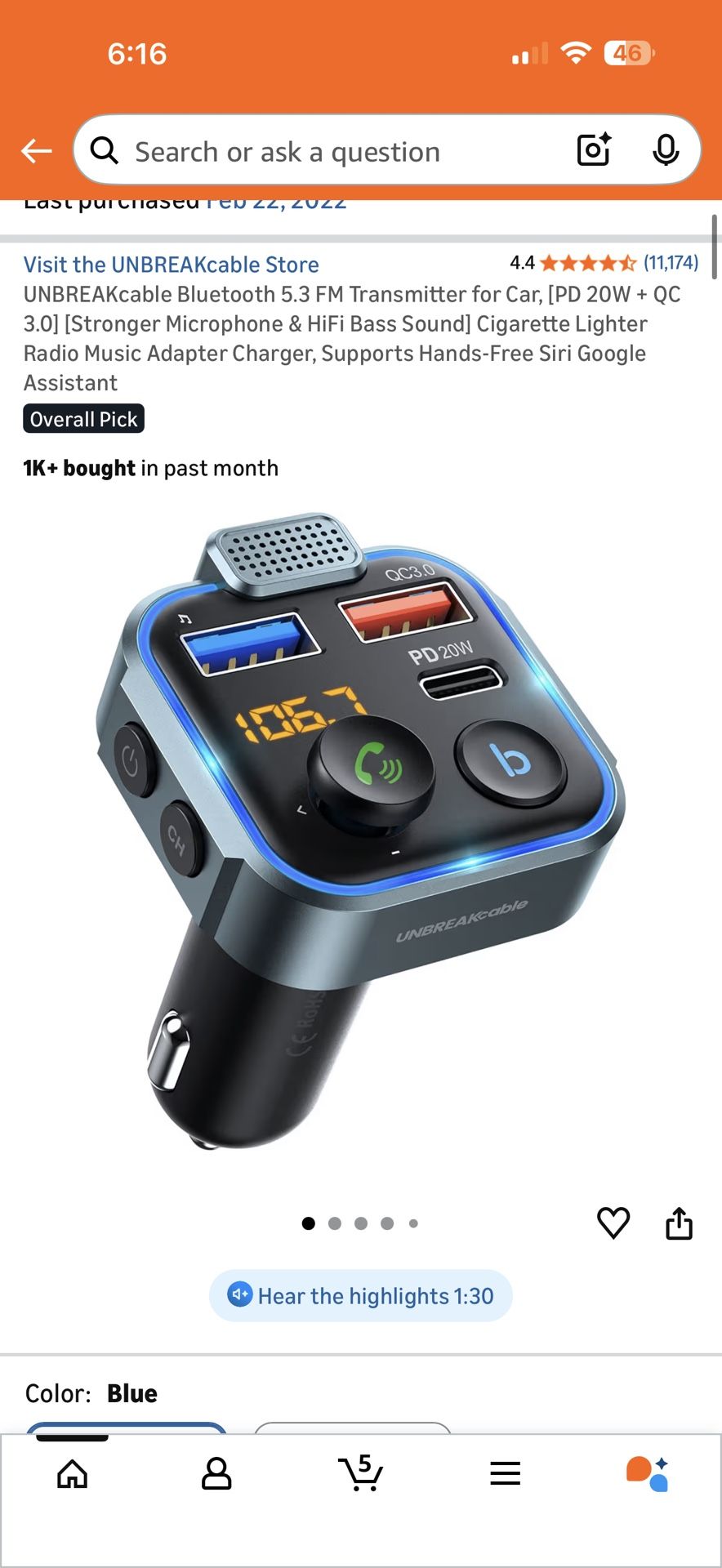 Car Wireless Fm Transmitter