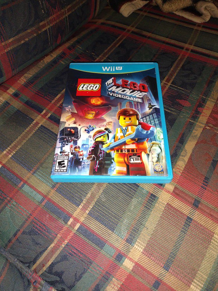 The LEGO Movie Videogame Nintendo Wii U Game Complete With Manual 