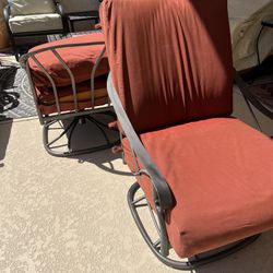 Solid Patio Chairs $30 Each