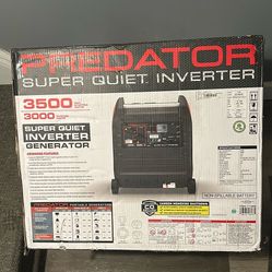  3500 Watt Super Quiet Inverter Generator