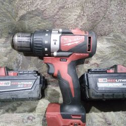 Milwaukee Drill Batteries AND charger 