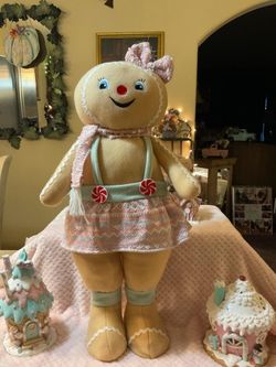 18" Pastel Gingerbread Girl