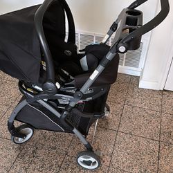 Graco Infant Car seat & Graco Stroller Carrier 