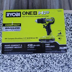 Drill set ryobi