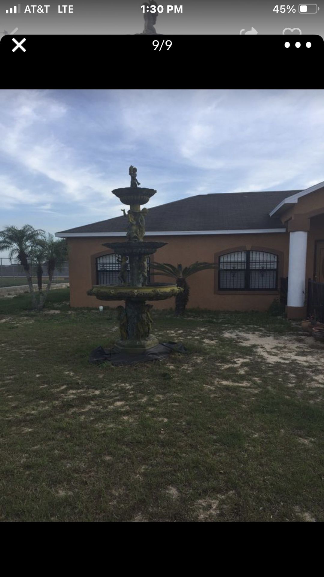 Bronze Fountain $8,000