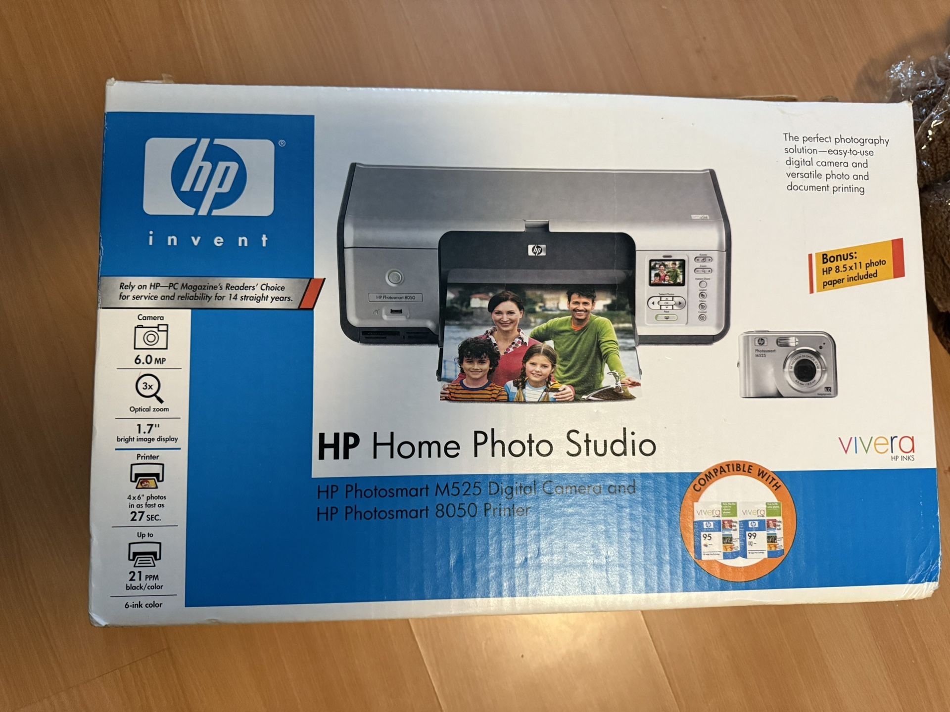 HP Home Photo Studio  New,  But Camera Is Missing 