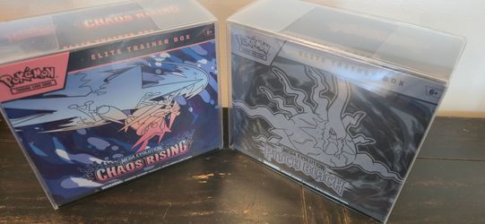 FREE ETB. Huge lot of 5 Chaos Rising / Pitch Black ETBs + 6th free