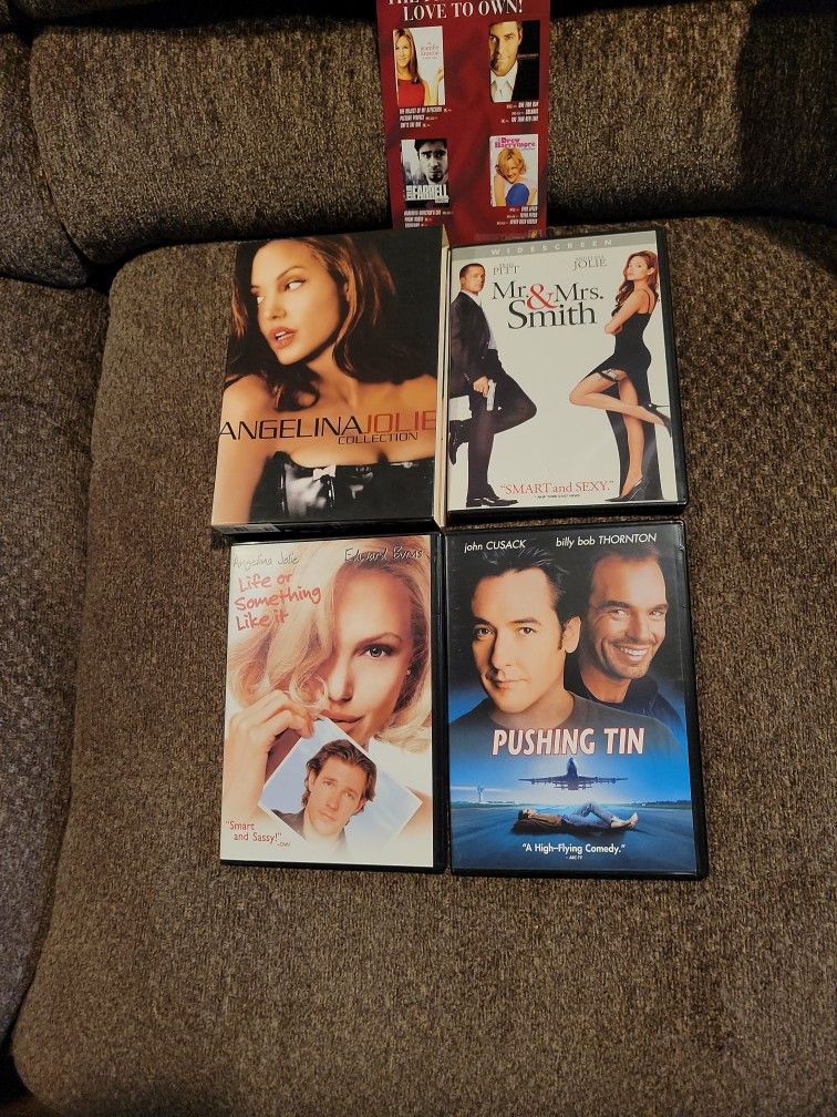 ANGELINA JOLIE 3 DVD COLLECTION