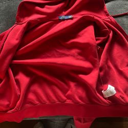 Polo Jacket Red