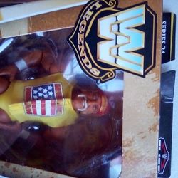 WWE Elite Collection Action Figure Hulk Hogan Autographed 