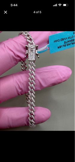 Moissanite bracelet