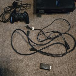 Playstation 2 Slim + Controller + Games