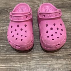 Girl  Wedged Crocs