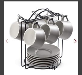 Expresso Cups With Saucer Set Of 6