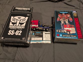 Takara Transformers Studio Series Premium Edition Bumblebee Movie Optimus Prime