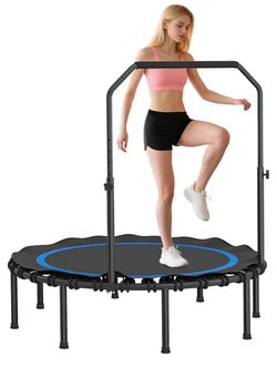 DUMOS 48” Rebounder Trampoline – Like New