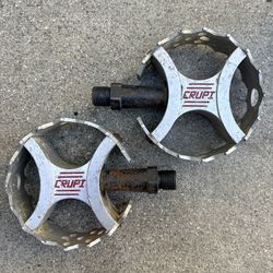 Vintage Crupi Mini BMX Pedals 