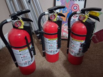 X3 fire extinguishers
