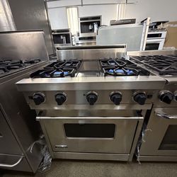 Viking 30” gas range