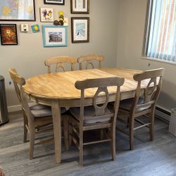 Dining Table With 2 Leafs