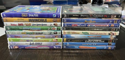 18 Disney Movies DVD’s 
