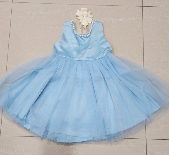 Light Blue Girl Dress 18 Months