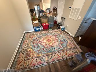 SAFAVIEH Phoenix Sameh Vintage Boho Oriental Rug - 8' x 10' - Turquoise/Beige