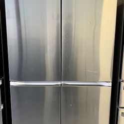 ‼️✅Samsung Stainless New Scratch&Dent  36” Width Counter Depth Fridge   $1600     -15%OFF‼️