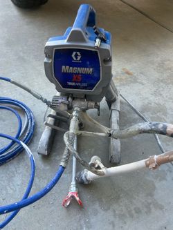 Magnum X5 paint spray with 415 tip