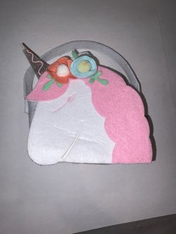Sprits Felt Unicorn Easter Basket