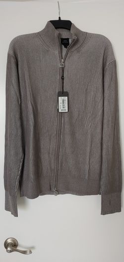 Armani Exchange Men's Zip Up Sweater 