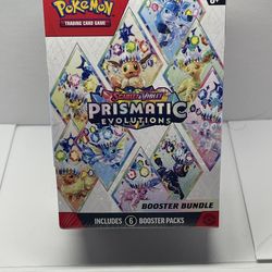 Pokemon Prismatic Evolution Booster Bundle