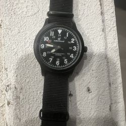 Smith & Wesson Military Field Watch – Quartz – 12/24 Hour Dial – Black