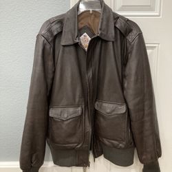 Dark Brown Leather Jacket 