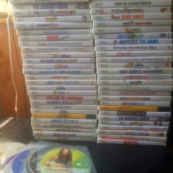 Nintendo Wii Lot of 80 Games