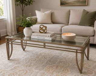 Champagne Gold Frame- Coffee Table