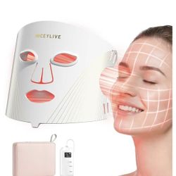 3 Different Red Light Therapy masks! 